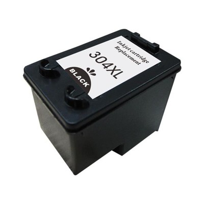 HP 304XL Bk ( No.304XL) Fekete Tintapatron Kompatibilis